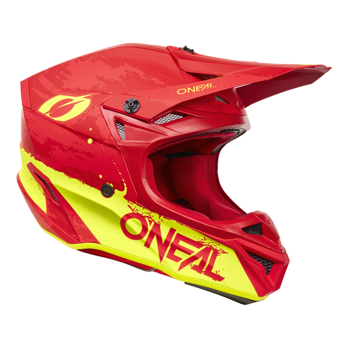 5 SRS Paint Helmet Red/Neon