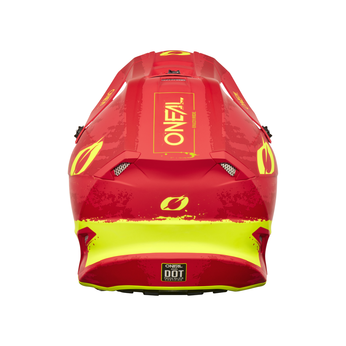 5 SRS Paint Helmet Red/Neon