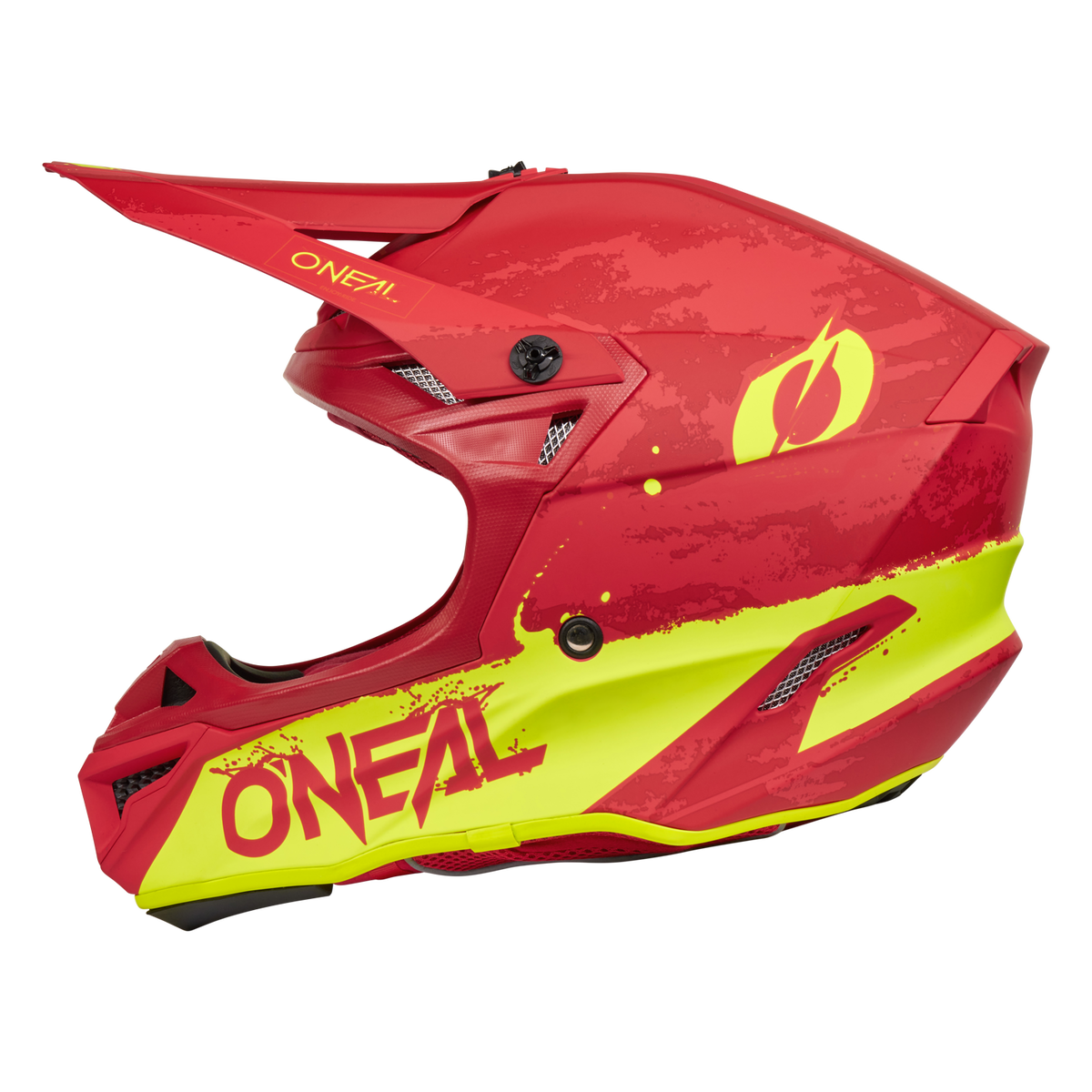 5 SRS Paint Helmet Red/Neon