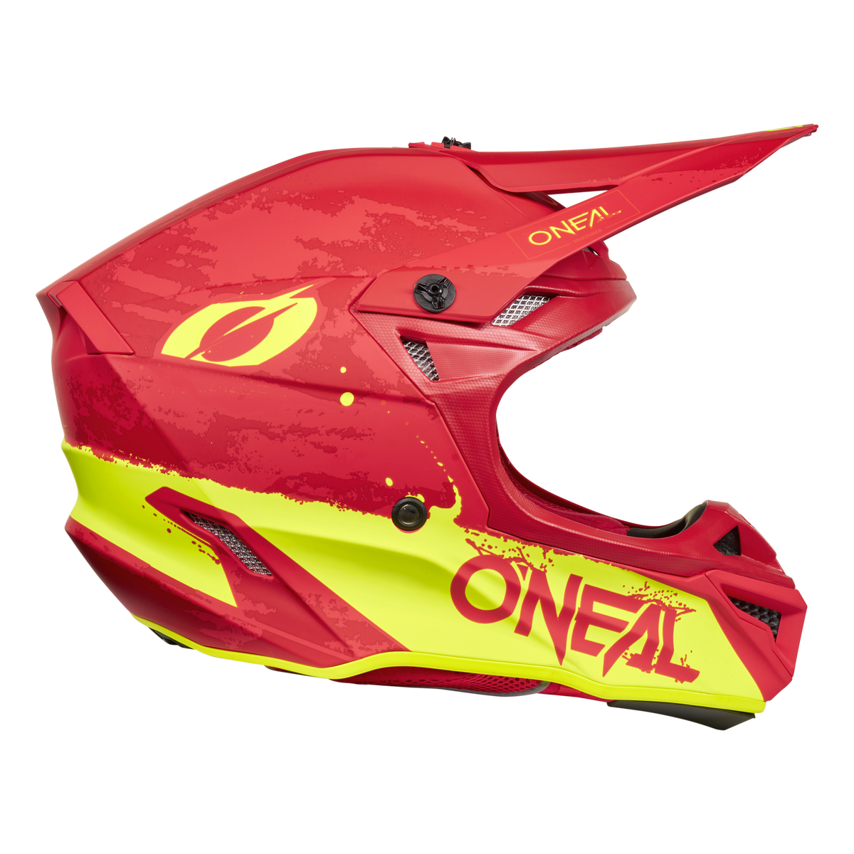 5 SRS Paint Helmet Red/Neon