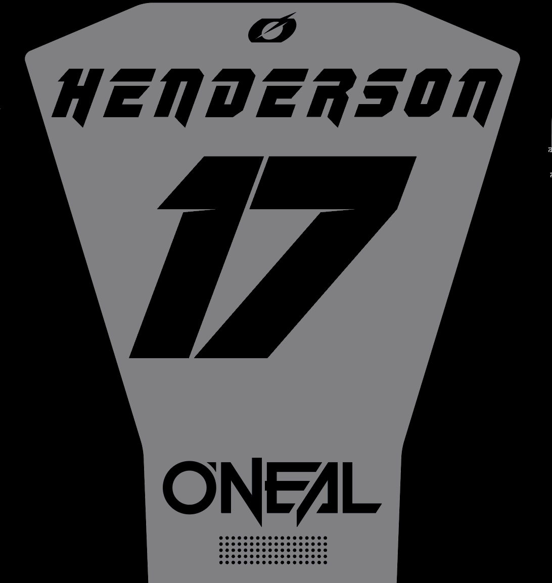 O'Neal Element Jersey Racewear Black/Gray - Custom