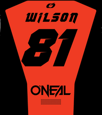 O'Neal Element Jersey Racewear Black/Orange - Custom