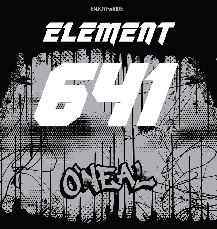 O'Neal Element Jersey Rancid Black/Gray - Custom