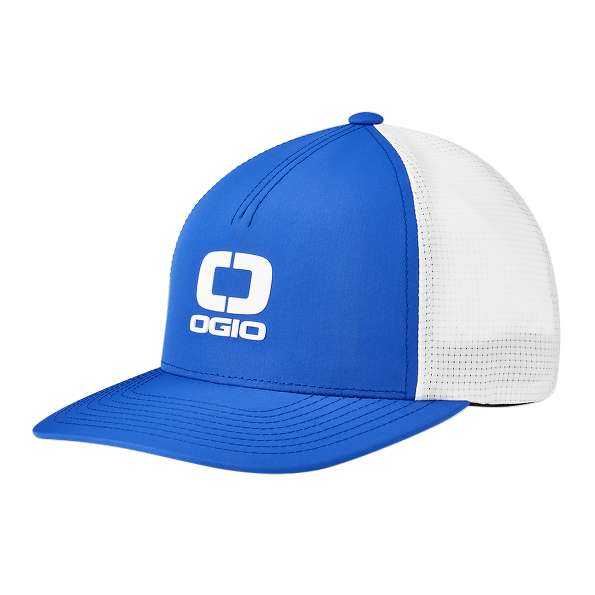 BADGE MESH HAT - ROYAL BLUE
