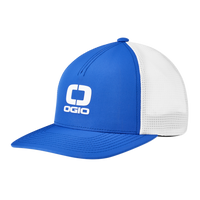 BADGE MESH HAT - ROYAL BLUE