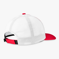 BADGE MESH HAT - RED