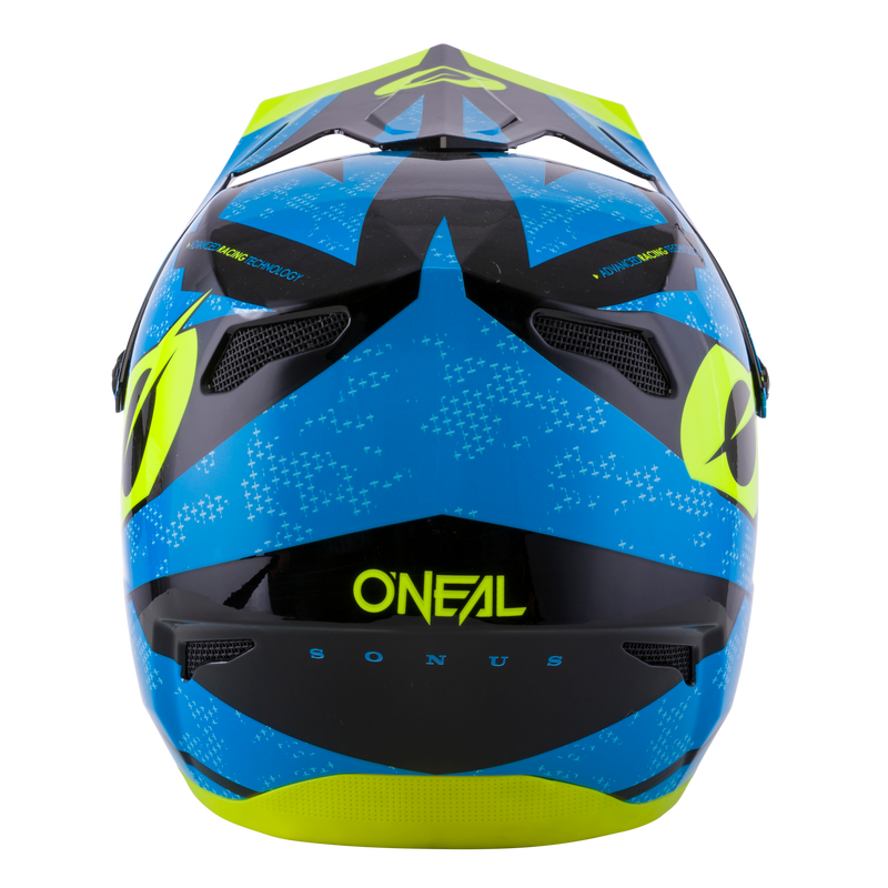 SONUS Deft Helmet | BLUE/NEON YELLOW - CYCLING
