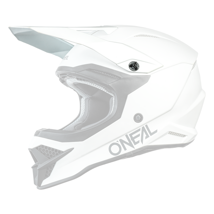 Replacement 3 SRS Flat White Helmet Visor
