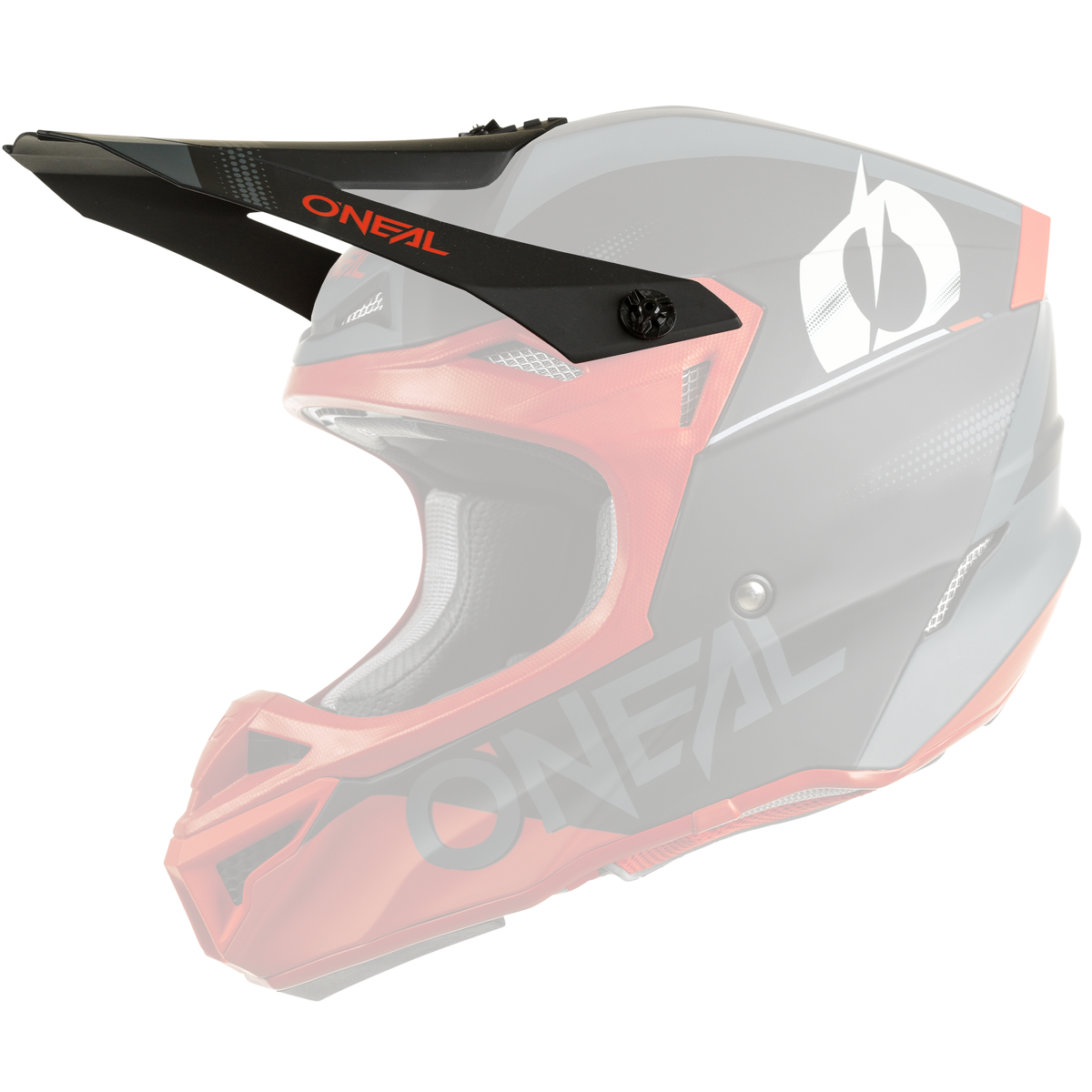 Replacement 5 SRS Haze Red/Gray Helmet Visor