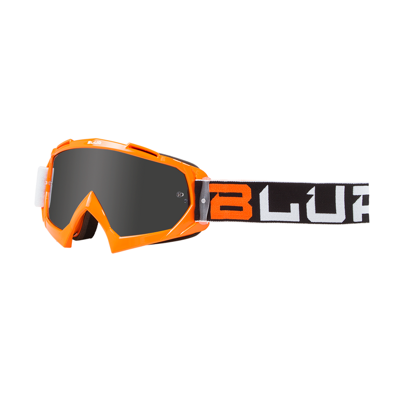BLUR B-10 Goggle Black/White/Orange
