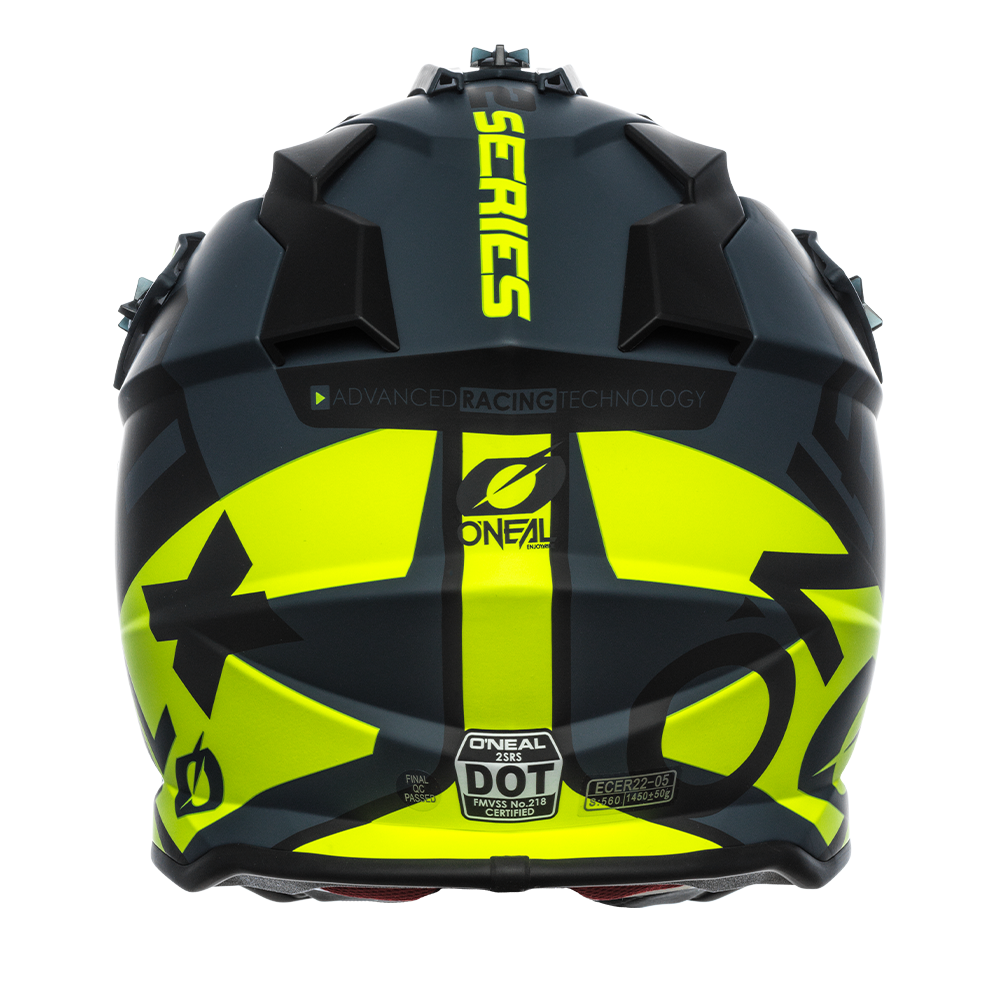 2 SRS Spyde Helmet Black/Hi-Viz