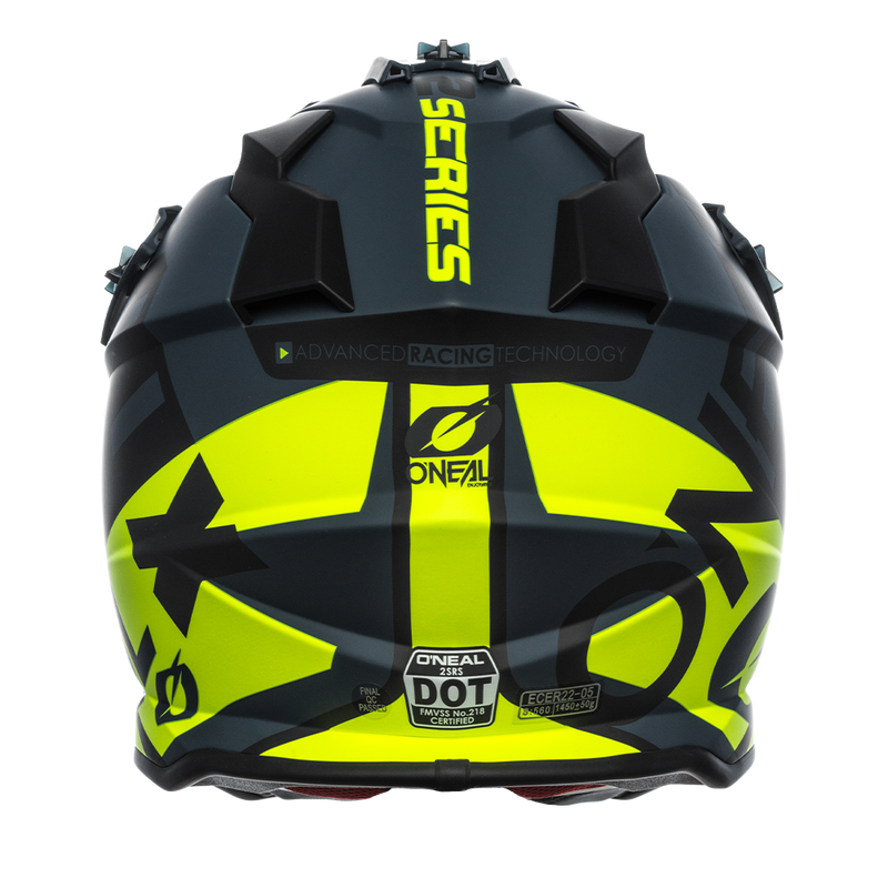 2 SRS Spyde Helmet Black/Hi-Viz