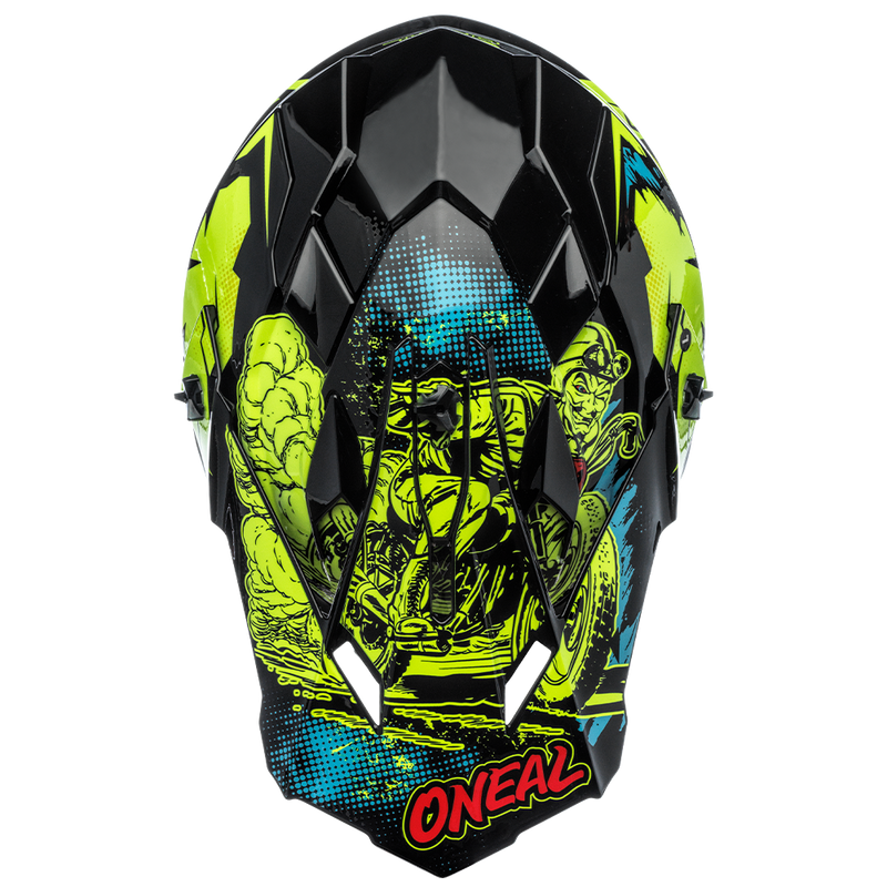 2 SRS Youth Villain Helmet Neon Yellow – O'NEAL 2 SRS Youth Villain Helmet Neon Yellow – O'NEAL