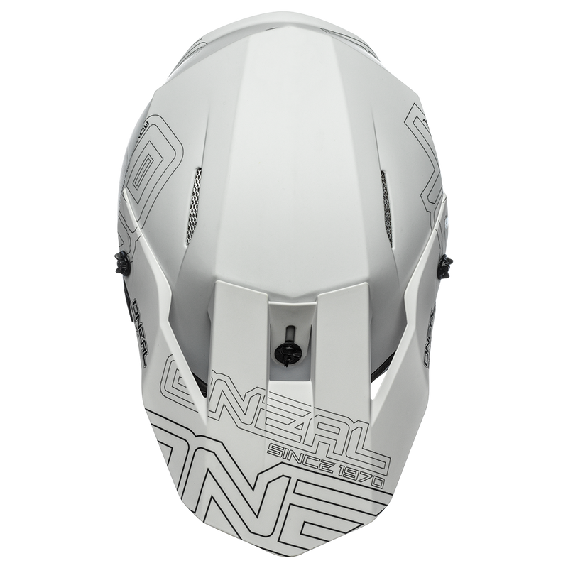 3 SRS Flat 2.0 Helmet White