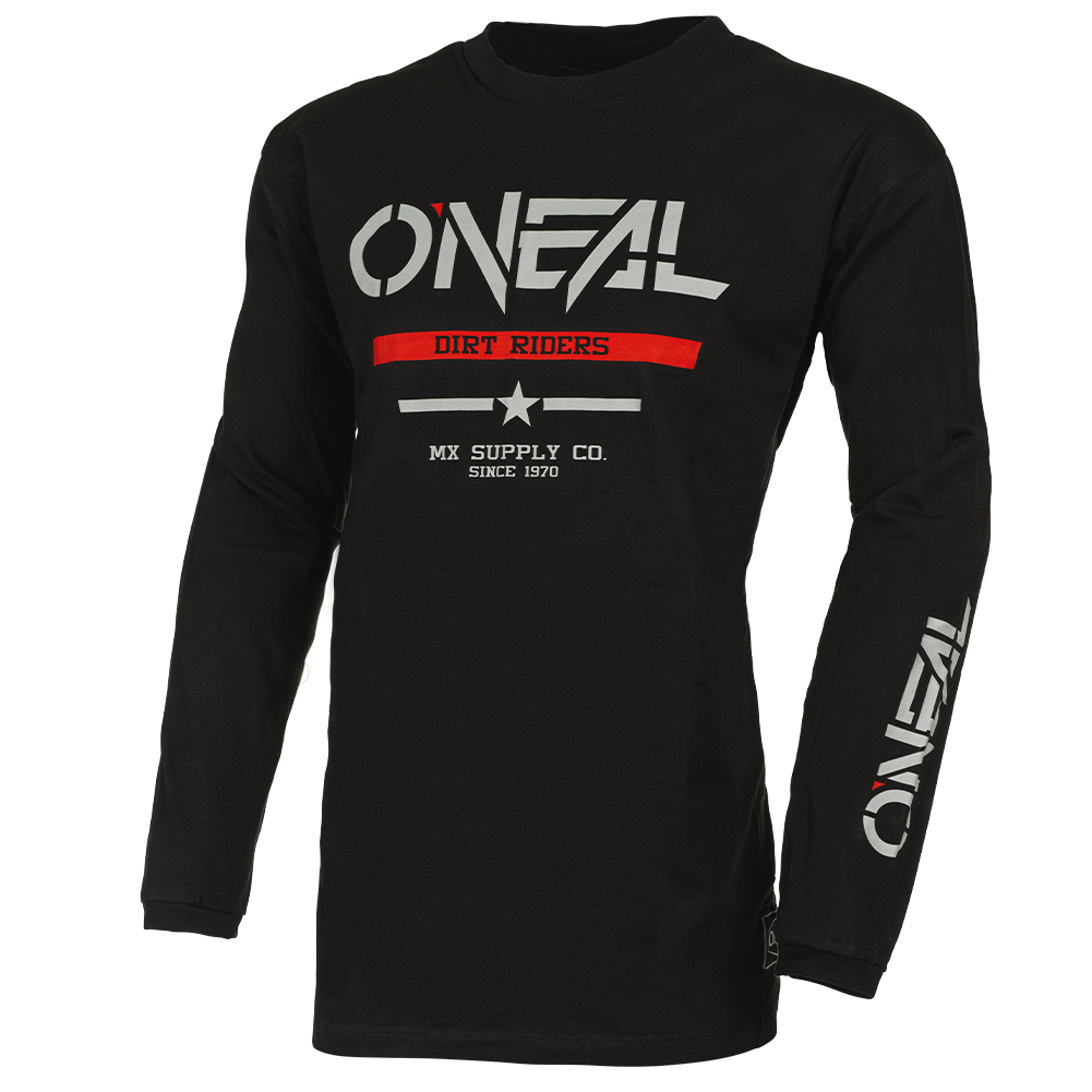 O'NEAL Youth Element Squadron Cotton Jersey Black/White