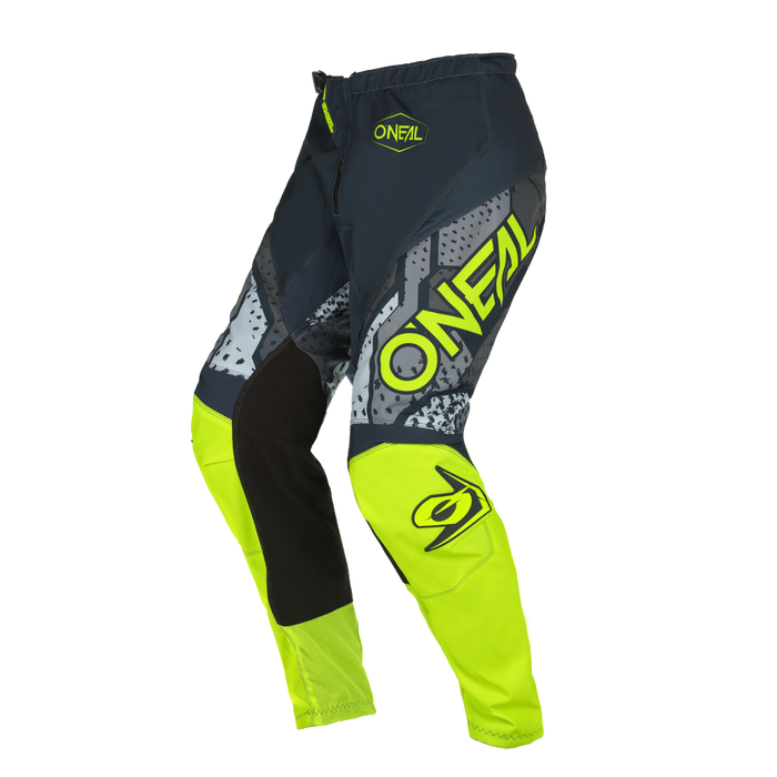 O'NEAL Element Camo Pants Gray/Neon Yellow