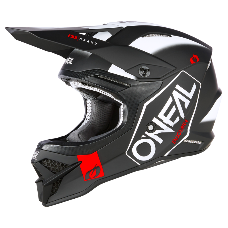 3 SRS Hexx Helmet Black/White – O'NEAL 3 SRS Hexx Helmet Black/White – O'NEAL