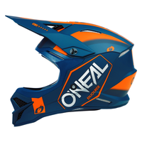 3 SRS Hexx V.23 Helmet Blue/Orange