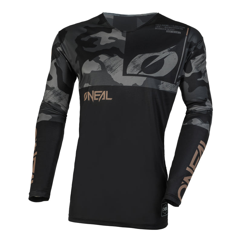 Mayhem Camo Jersey Black/Gray - Custom