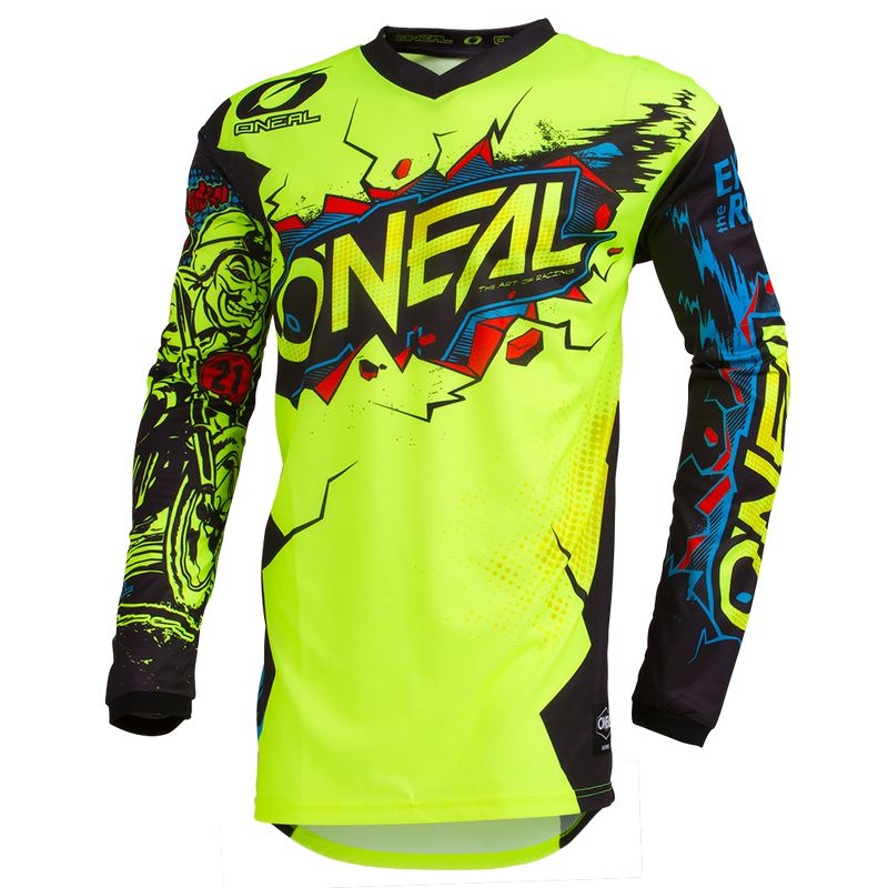 O'NEAL Youth Element Villain Jersey Neon