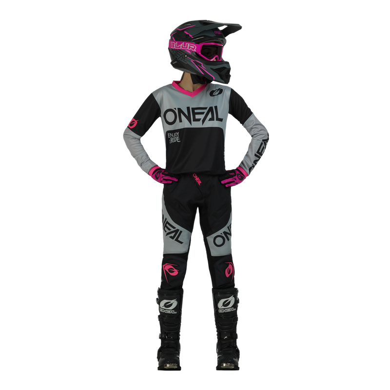 O'NEAL Girls Element Youth Racewear V.23 Pant Black/Pink