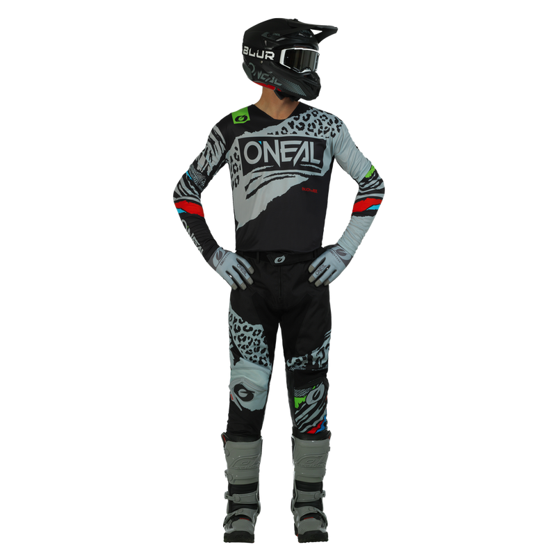 Mayhem Youth Wild Jersey Black/Gray