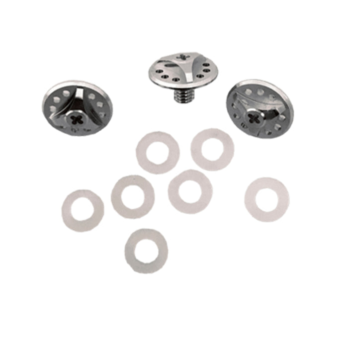 Replacement Blade Visor Screw set Silver